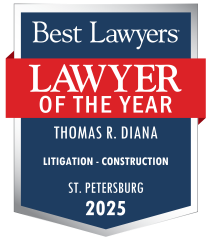 trd badge Best lawyers - Lawyer of the Year - Thomas R. Diana - St. Petersburg - 2025